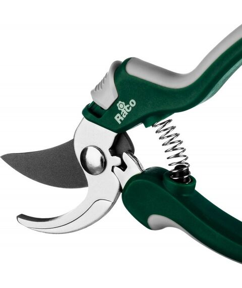 Кусторезы, ножницы, секаторы: Плоскостной секатор RACO S181 200 мм закаленная сталь, с двухкомпонентными рукоятками [4206-53/CS181] фотографии