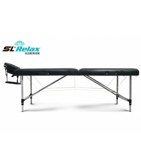 Массажные столы: Массажный стол Start Line Relax Aluminium Черный [BM2723-1] фотографии