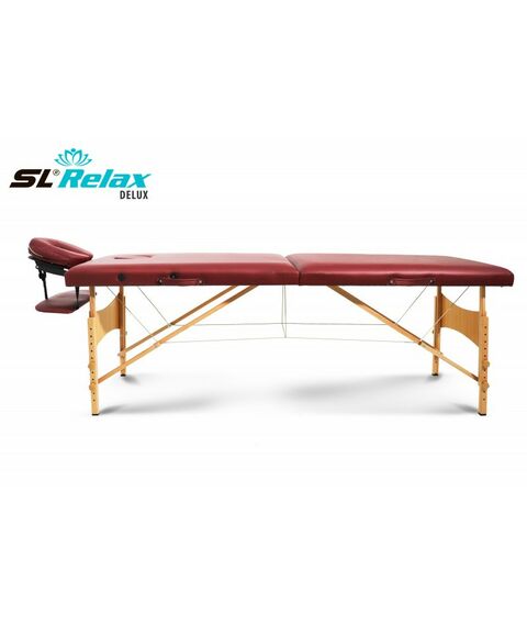 Массажные столы: Массажный стол Start Line Relax Delux Красный [BM2523-1] фотографии