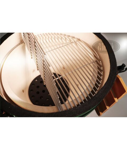 Все для пикника: Керамический гриль-барбекю Start Grill SG22G 22 дюйма (зеленый) (56 см) фотографии