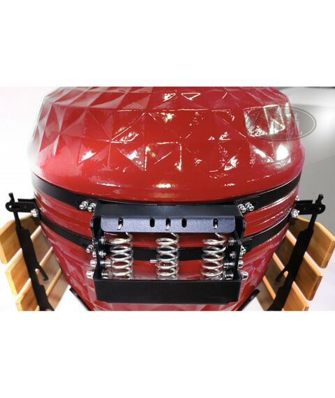 Все для пикника: Керамический гриль-барбекю Start Grill SG24R 24 дюйма, красный, 61 см фотографии