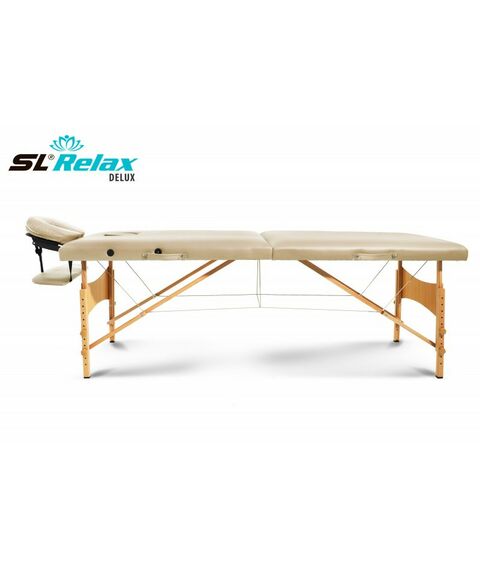 Массажные столы: Массажный стол Start Line Relax Delux Бежевый [BM2523-1BC] фотографии