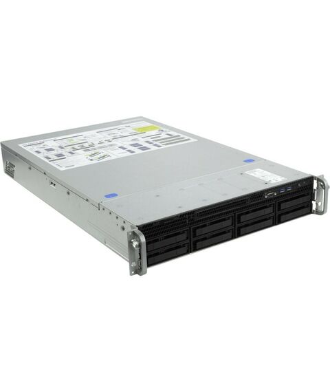 Серверные платформы: Сервер YADRO Экспресс Архив X2-200 2U, 2 x Intel Xeon 4214R, 2x32 GB 2933 MHz, 2x10 TB HDD SAS 7.2k, 2x240 GB SSD SATA, RAID SAS/SATA 8i w BBU, 4x1 GbE, 2x1300 W, Rails, 3Y War-ty 9x5 [EXPRESSAR2UMR_23Q1MR] фотографии