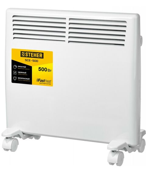 Конвекторы: Электрический конвектор STEHER SCE-500 0.5 кВт фотографии