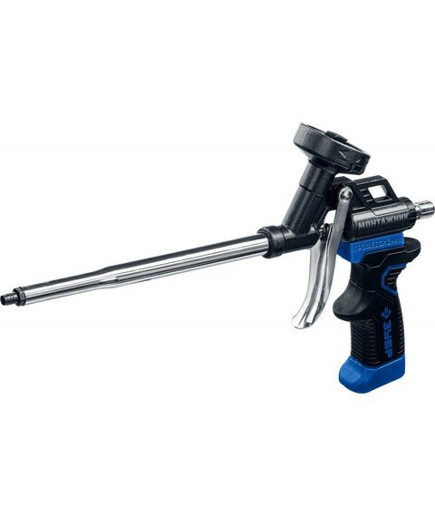 Пистолеты монтажные, тепловые, клеящие, пескоструйные: Тефлоновый пистолет для монтажной пены Зубр Монтажник [4-06875] фотографии