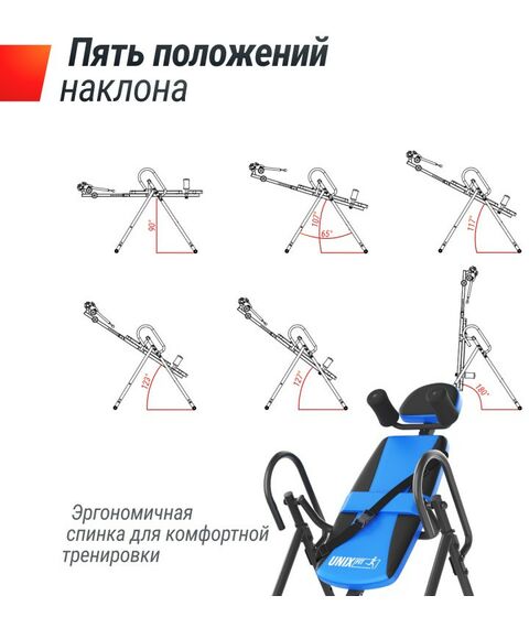 Инверсионные столы: Инверсионный стол UNIX Fit IV-110 фотографии