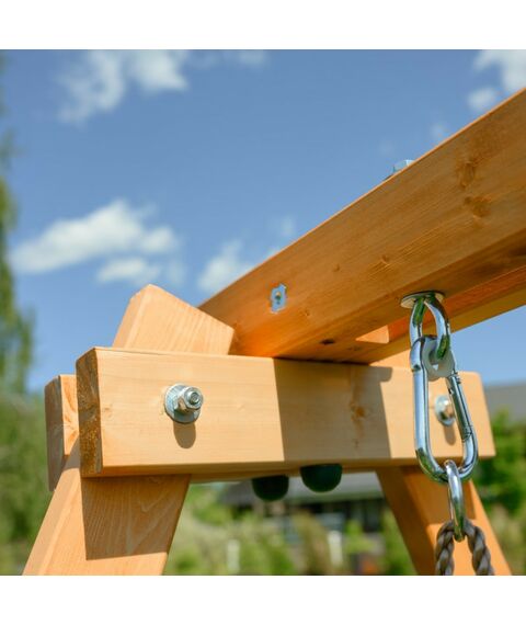 Детские спортивные комплексы: Детский игровой комплекс UNIX Kids 6 в 1 Dark Green фотографии