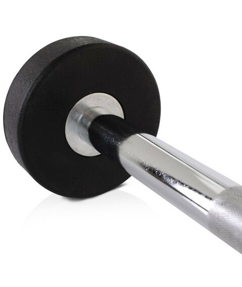 Штанги с дисками: Штанга прямая обрезиненная UNIX Fit PRO 10 кг фотографии