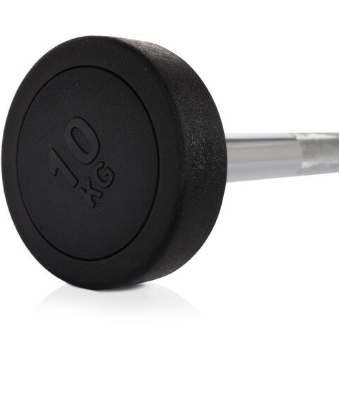 Штанги с дисками: Штанга прямая обрезиненная UNIX Fit PRO 10 кг фотографии