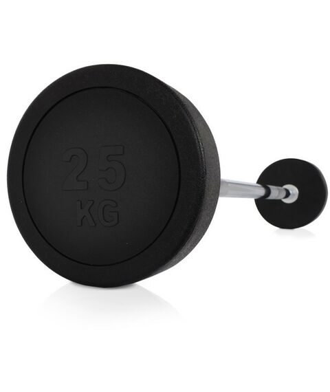 Штанги с дисками: Штанга прямая обрезиненная UNIX Fit PRO 25 кг фотографии