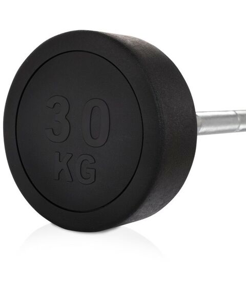 Штанги с дисками: Штанга прямая обрезиненная UNIX Fit PRO 30 кг фотографии