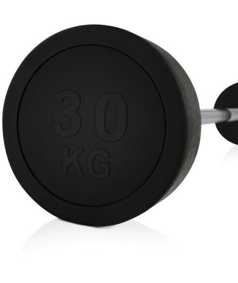 Штанги с дисками: Штанга прямая обрезиненная UNIX Fit PRO 30 кг фотографии