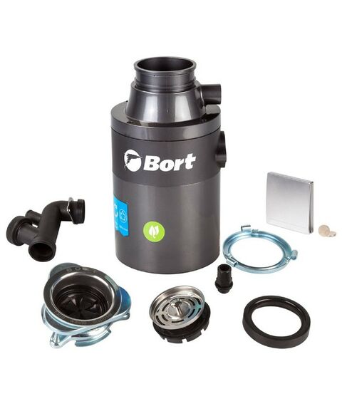 Прочая встраиваемая техника: Измельчитель пищевых отходов Bort TITAN 4000 Control 560 Вт, 3 ступени, 4.2 кг/мин, 90 мм фотографии