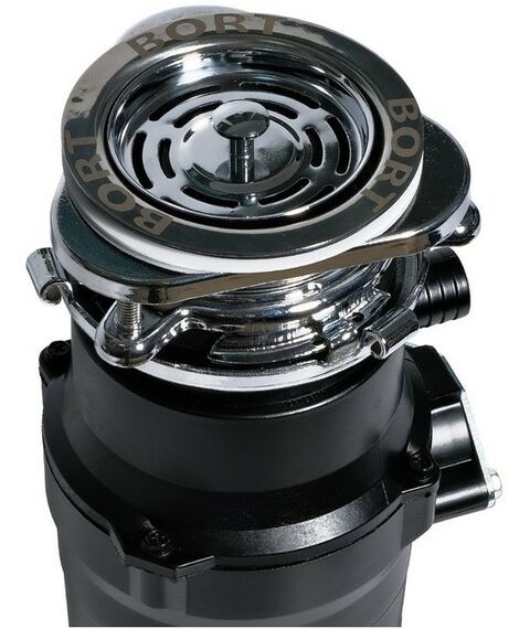 Прочая встраиваемая техника: Измельчитель пищевых отходов Bort TITAN 7000 780 Вт, 3 ступени, 3.2 кг/мин, 90 мм фотографии