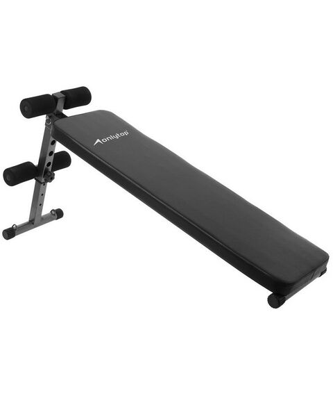 Универсальные скамьи: Скамья для пресса ONLYTOP ET-101 120 см, прямая фотографии
