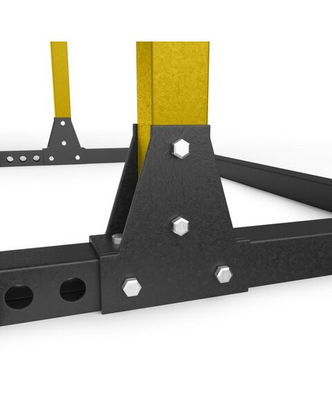 Свободные веса: Силовая рама многофункциональная UNIX Fit 200 кг [PF200YL] фотографии