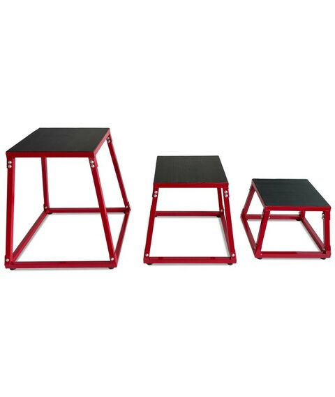 Функциональный тренинг: Комплект тумб для прыжков плиобокс UNIX Fit PRO 3 шт. фотографии