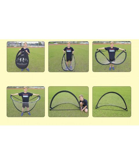 Футбол: Футбольные ворота складные Proxima JC-6219A пара, мяч+насос фотографии