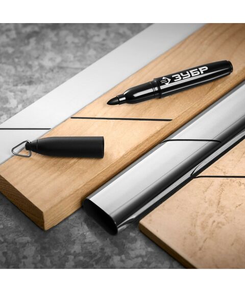 Перманентный маркер Зубр Мини черный, 1-3 мм, 80 шт [06331-2] фотографии