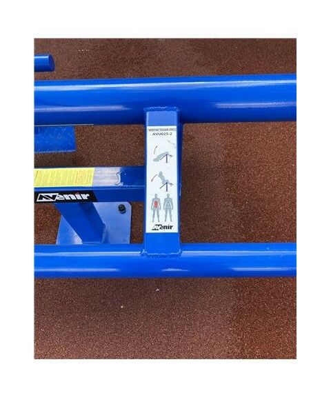 Уличный тренажер гиперэкстензия-прессAVU025 фотографии