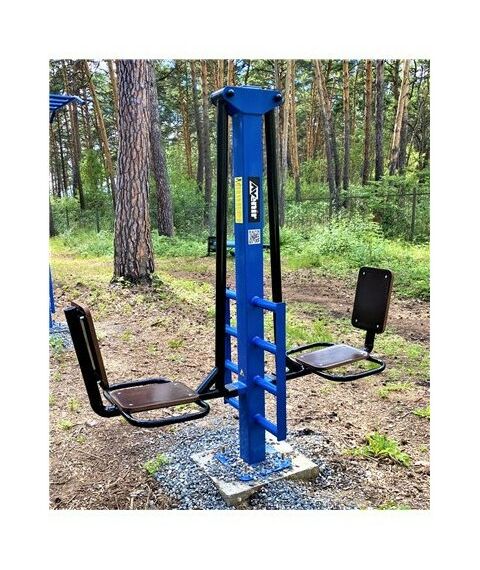 Уличный тренажер жим ногами двойнойAVU013 фотографии