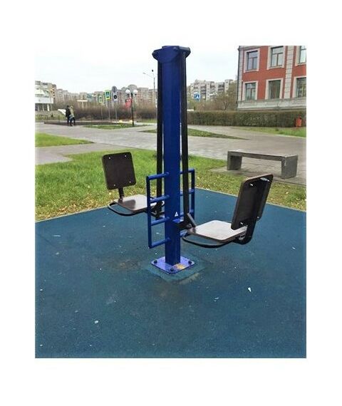 Уличный тренажер жим ногами двойнойAVU013 фотографии