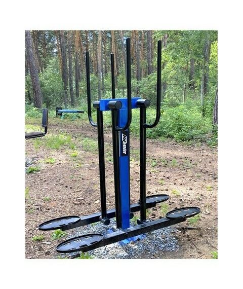 Уличный тренажер лыжный ход двойнойAVU038 фотографии