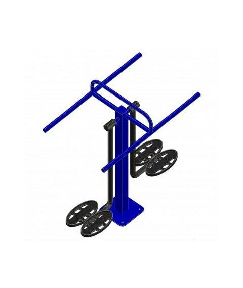 Уличный тренажер маятник двойнойAVU027 фотографии