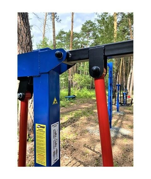 Уличный тренажер верхняя тяга, жим от груди с регулировкойAVU061 фотографии