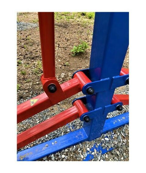 Уличный тренажер верхняя тяга, жим от груди с регулировкойAVU061 фотографии