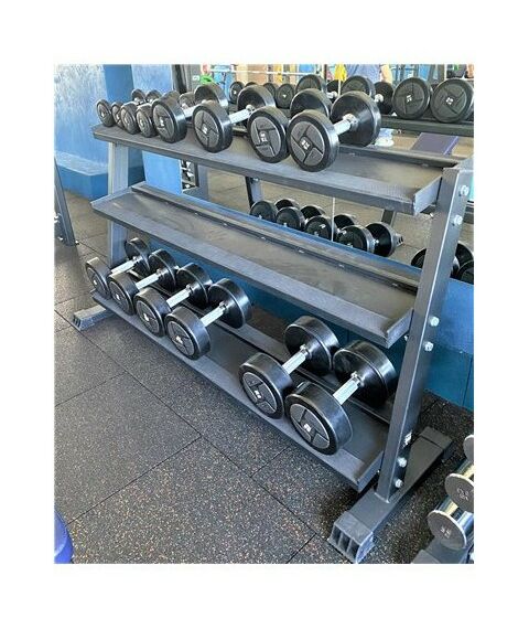 Подставка гантельная 3-х ярусная на 10 пар AV603/80 фотографии