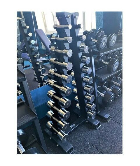 Стойка Елочка для фитнес гантелей на 10 пар AV607/80 фотографии