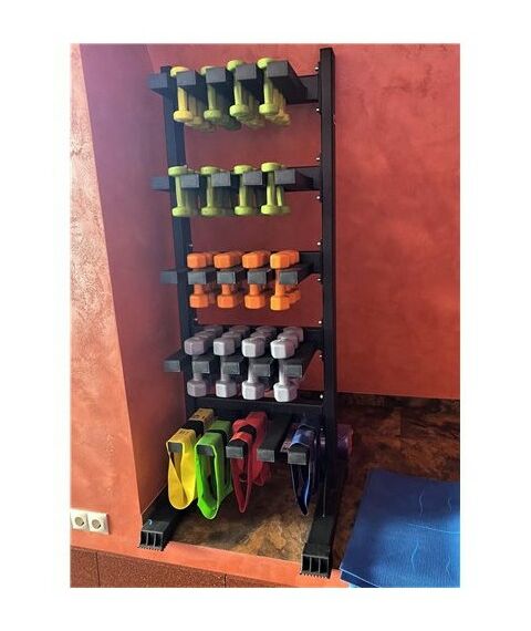 Стойка гантельная на 30 пар AV638/80 фотографии