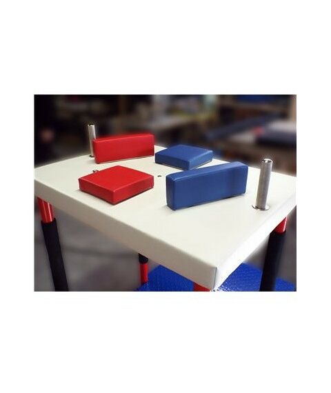 Стол для армрестлинга разборный с регулируемыми площадками AV127/80 фотографии