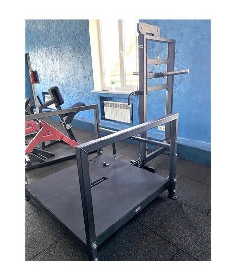 Тренажер для приседаний с отягощением поясом AV320/80 фотографии