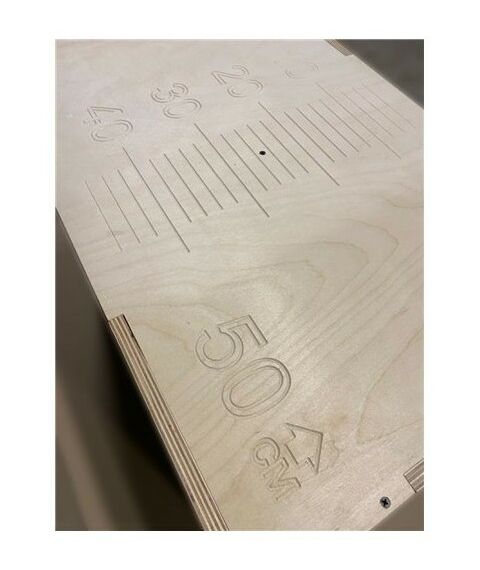 Плиометрический бокс, 750х500х600 мм, дерево AV888/80 фотографии