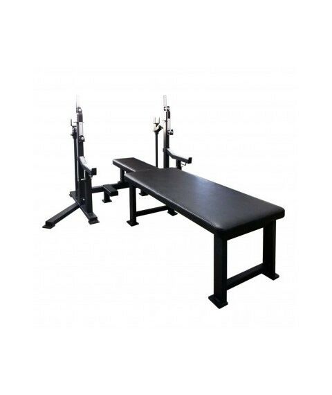 Стойка для пауэрлифтинга с тремя скамьями AV132/80 фотографии