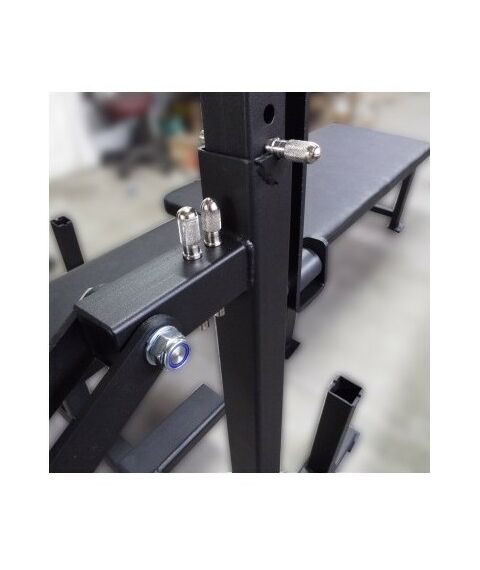 Стойка для пауэрлифтинга с тремя скамьями AV132/80 фотографии