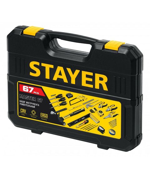 Универсальный набор инструмента для дома STAYER Master-67 67 предметов [22055-H67] фотографии