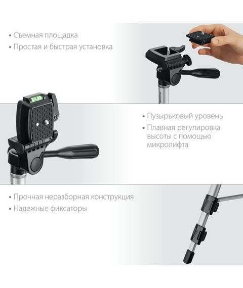 Лазерный нивелир Зубр Профессионал Крест 360 №2, 20 - 70 м [34906-2] фотографии