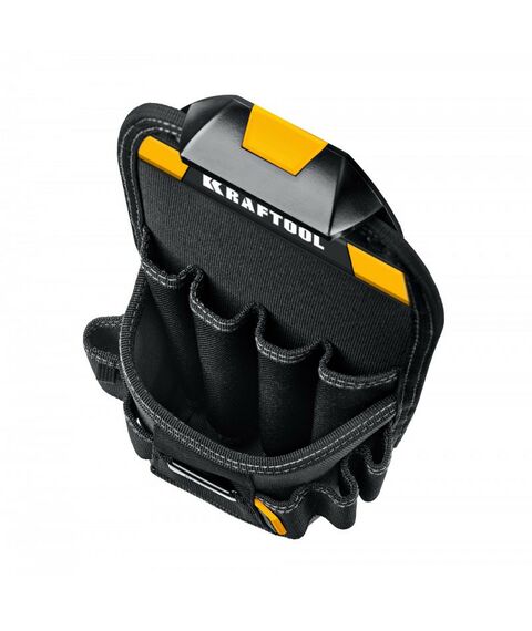 Поясная сумка KRAFTOOL KP-11 с быстросъёмным креплением FastClip, 11 карманов и петель, 170 х 360 мм [38777] фотографии