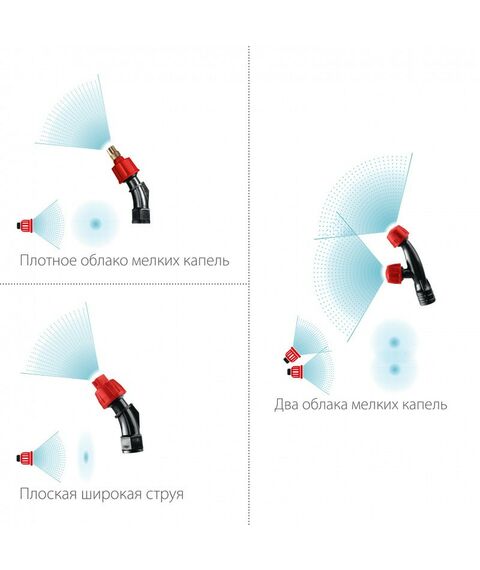 Аккумуляторный опрыскиватель Зубр ОПЛ-Ш без бака фотографии