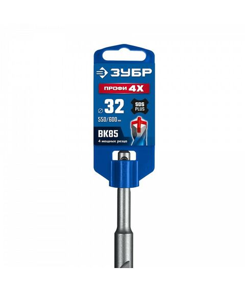 SDS-plus бур Зубр ПРОФИ-4Х 32x600 мм [29313-600-32] фотографии