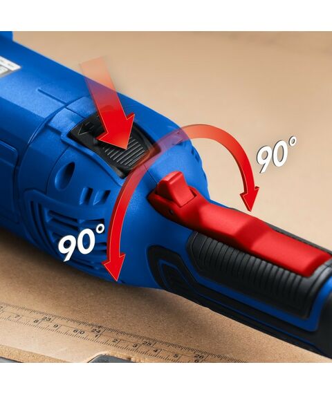 УШМ Зубр УШМ-П125-1905 ЭПСТ Профессионал 1900 Вт, d125 мм, регулировка оборотов, фланец "МИГ" фотографии