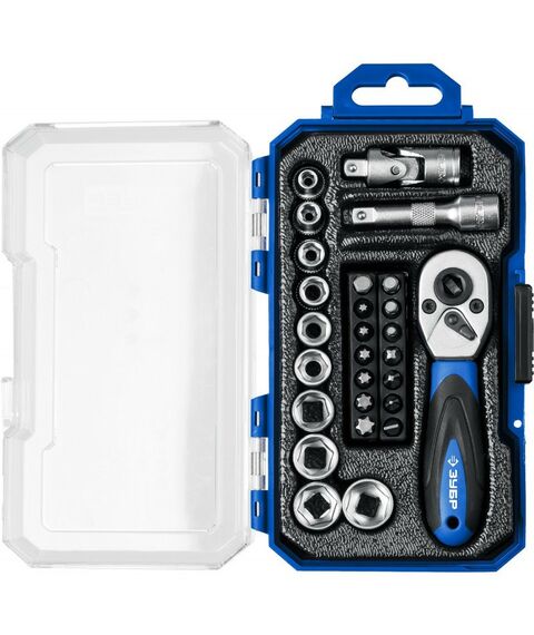 Универсальный набор инструмента Зубр Профессионал Компакт-27 27 предметов [27642-H27] фотографии