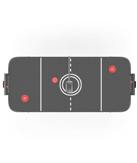 Игровой стол UNIX line Аэрохоккей Black 142х64 cм фотографии
