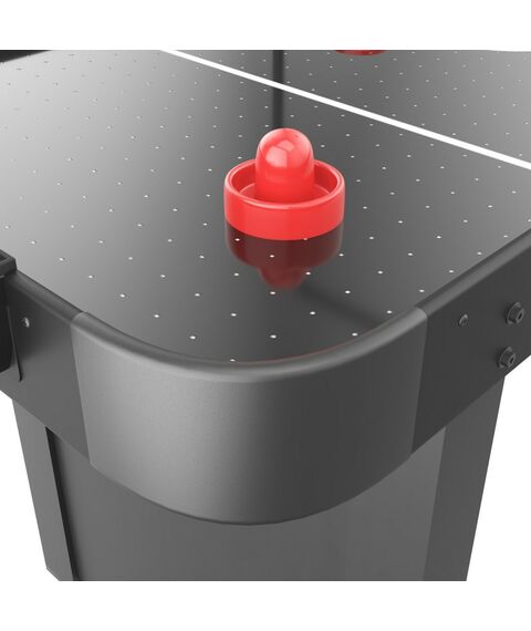 Игровой стол UNIX line Аэрохоккей Black 142х64 cм фотографии