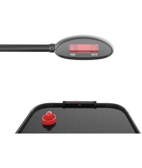 Игровой стол UNIX line Аэрохоккей Black 142х64 cм фотографии