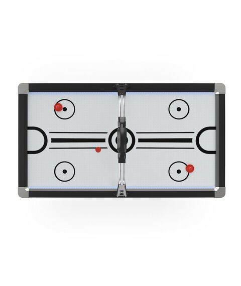 Игровой стол UNIX line Аэрохоккей Black&White 226х125 cм фотографии