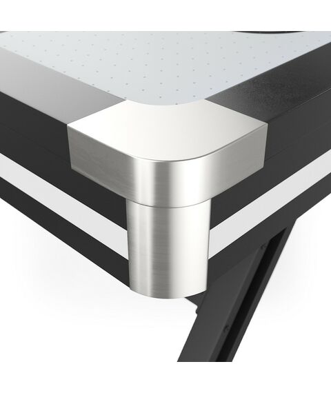 Игровой стол UNIX line Аэрохоккей Black&White 226х125 cм фотографии